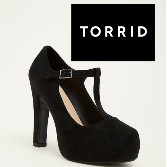 torrid Shoes - Torrid suede platform heels NWT